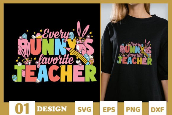 A Designer's Honest Look at One Hoppy Teacher Bunny Ears SVG