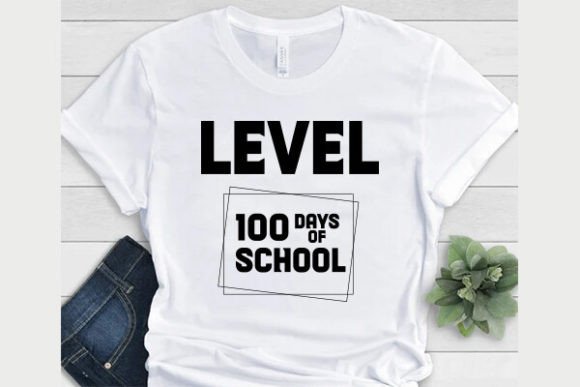 A Designer's Review of the Level 100 Days of School Shirt