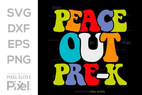 A Designer's Review of the 'Peace out Pre-K' SVG