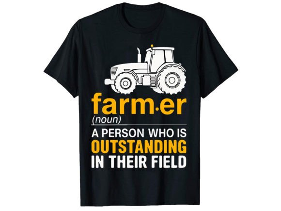 A Designer's Take on the Farmer Noun Tractor Embroidery Design