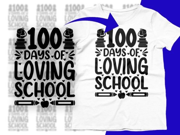 Embroidery Insights: The 100 Days of Loving School SVG