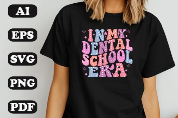 Embroidery Review: In My Dental School Era SVG T-shirt Design