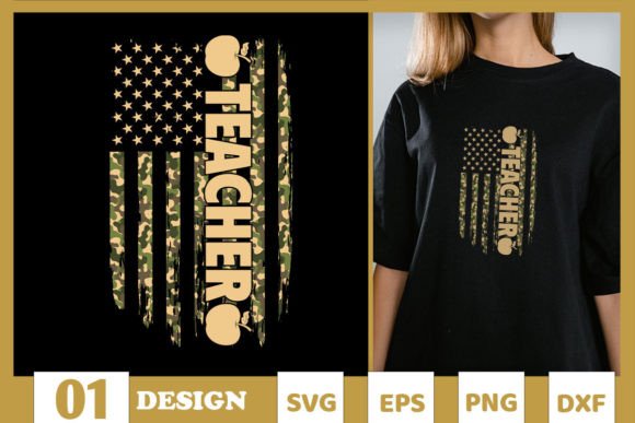 Evaluating the Patriotic Teacher Flag SVG for Real Embroidery