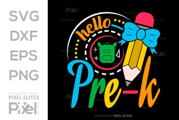 Hello Pre-K: A Friendly & Practical Embroidery Design
