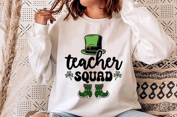 Teacher Squad SVG: A Designer’s Take on St. Patrick’s Day Embroidery