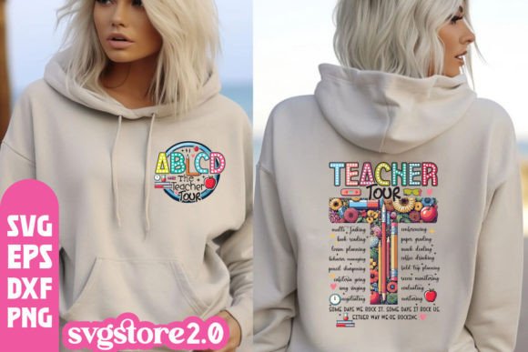 Teacher Tour SVG: From Digital Design to Stitched Reality